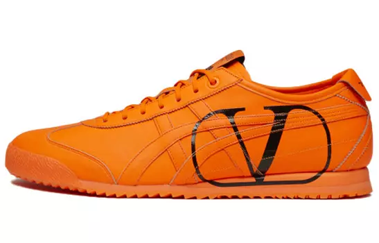 Valentino X MEXICO 66 Кроссовки Lifestyle унисекс с низким верхом оранжевого цвета Onitsuka Tiger