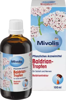 Валериана капли 100мл Mivolis