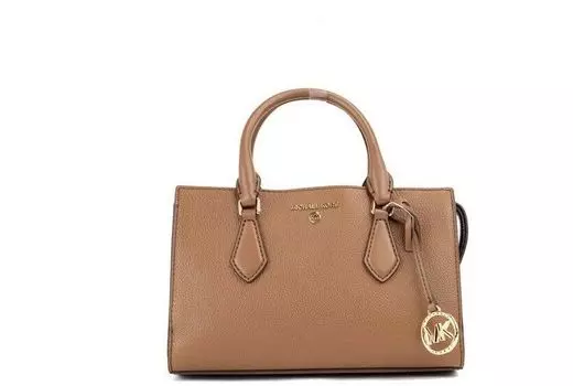 Valerie Small Luggage Кожаная сумка East West Satchel Crossbody Michael Kors