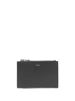 Valextra картхолдер с логотипом, серый