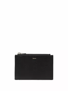 Valextra кошелек на молнии, черный