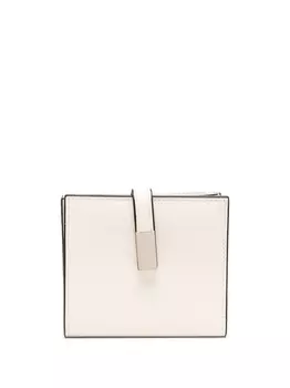 Valextra складной кошелек, белый