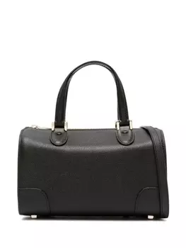 Valextra сумка-тоут Babila Boston размера мини, черный