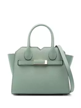 Valextra сумка-тоут Milano размера мини, зеленый