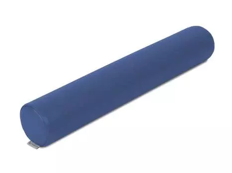 Валик для позиционирования Habys, полный рулон, подушка для шеи, подушка для позиционирования, валик для шеи, валик для коленей для массажа и терапии, валик для фитнеса, 10x60см, синий