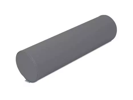 Валик для позиционирования Habys, полный рулон, подушка для шеи, подушка для позиционирования, валик для шеи, валик для коленей для массажа и терапии, валик для фитнеса, 15x60см, серый