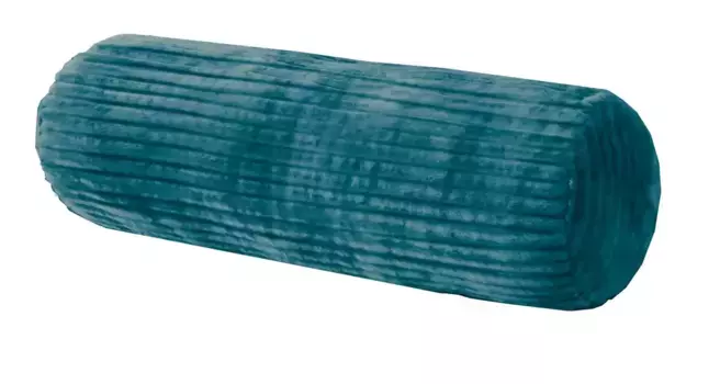 Валик для шеи Gzze "Cord Look", (1 шт.), с бархатисто-мягкой поверхностью 22 см, цвет petrol
