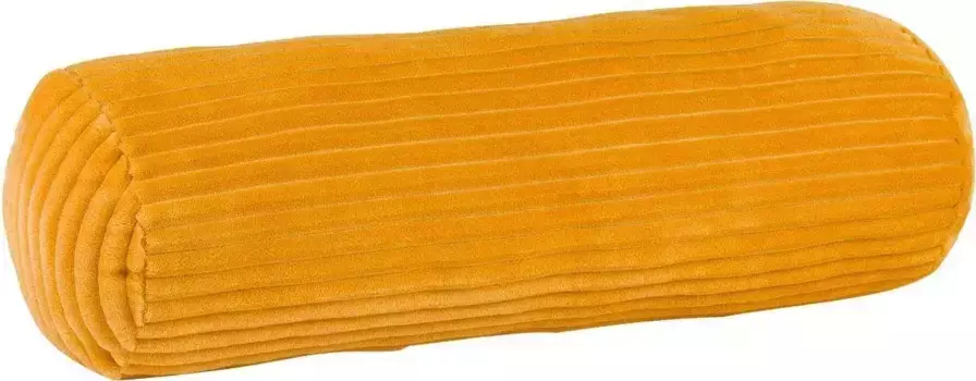 Валик для шеи Gzze "Cord Look", (1 шт.), с бархатисто-мягкой поверхностью 22 см, цвет senf