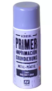 Vallejo, Грунтовка Серая 400 мл, 12+