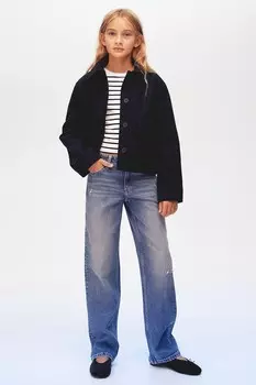 Валяная куртка H&M, синий