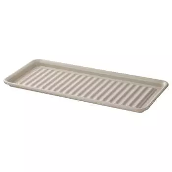 VÄLVÅRDAD ВЭЛВОРДАД Сушилка посудная, бежевый/оцинковка, 15x35 см IKEA