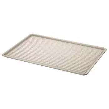 VLVRDAD ВЭЛВОРДАД Сушилка посудная, бежевый/оцинковка, 52x35 см IKEA