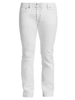 Вамп на шнуровке Ludovic De Saint Sernin, белый