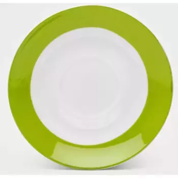 Van Well блюдце «Vario», (набор, 6 предметов, 6 блюдец 14,5см), фарфор, можно мыть в посудомоечной машине и использовать в микроволновой печи, 14,5см, цвет bunt