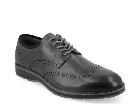 Vance Co. Ozzy Wingtip Oxford, серый
