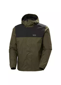 Vancouver водонепроницаемая зеленая мужская куртка на флисовой подкладке Helly Hansen, зеленый