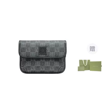 VANESSA HOGAN Сумка через плечо из коровьей кожи, мужская, черная, обычная