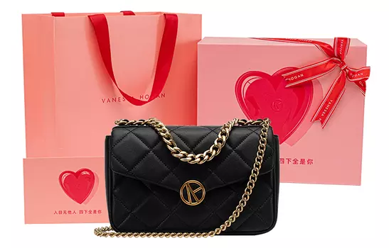 Vanessa Hogan Женская сумка через плечо серии Lingge, Черный