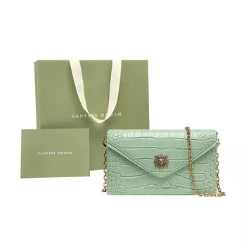 Vanessa Hogan Женская сумка через плечо серии Helios, Зеленый