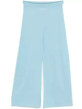 Vanis брюки палаццо тонкой вязки, синий
