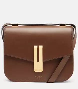 Ванкуверская кожаная сумка через плечо DeMellier, Mocha