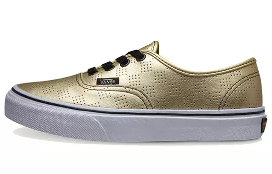 Vans Authentic 'Gold Checker'