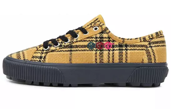 Vans Delridge Alex Knost X Lee-Ann Curren X SF 'Yellow Plaid'
