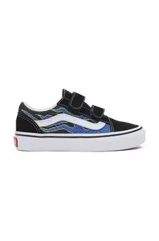 Vans Детские кроссовки Old Skool V, зеленый