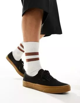 Vans - Era - Черные кроссовки на резиновой подошве