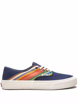 Vans кеды Authentic Retro Stripes, синий