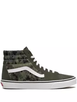 Vans кеды SK8-Hi Rain Camo Green, зеленый