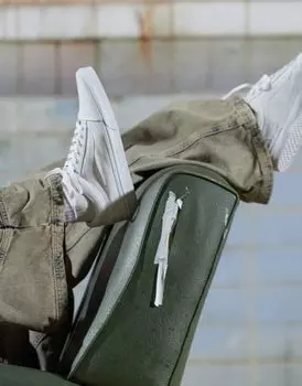 Vans – Old Skool – Белые кроссовки
