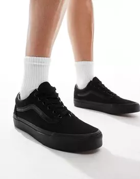 Vans – Old Skool – Черные кроссовки