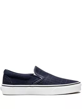 Vans слипоны Classic, синий