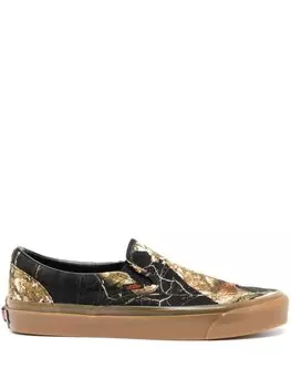 Vans слипоны из коллаборации с Realtree, черный