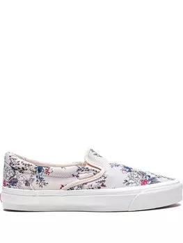 Vans слипоны OG Classic Slip-On Floral из коллаборации с Kith, розовый