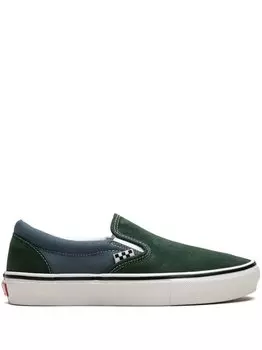 Vans слипоны Skate Slip-On 'Mountain View', зеленый