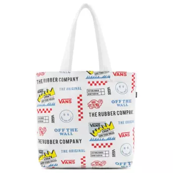 Vans Сумка из полиэстера, сумка на плечо, обычная, унисекс, белая