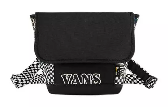 Vans Сумка на плечо из полиэстера, обычная, унисекс, черная