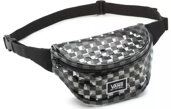 Vans Сумки через плечо из ПВХ, поясная сумка унисекс, черно-белая