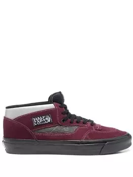 Vans высокие кеды с нашивкой-логотипом, красный