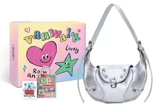 VANWALK Женская сумка через плечо, Винтажная звезда черная