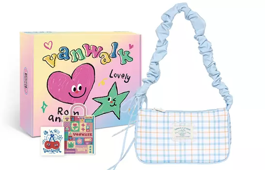 VANWALK Женская сумка на плечо серии Sunshine Ranch, Светло-синий