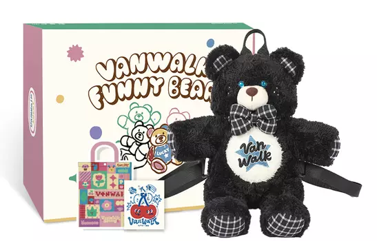 VANWALK Женский рюкзак, Черный