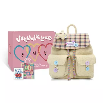 VANWALK Женский рюкзак, Черный