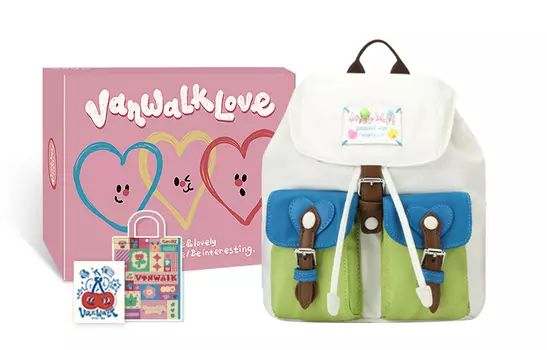 VANWALK Женский рюкзак, Конфеты Блэк