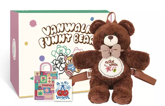 VANWALK Женский рюкзак, Темно коричневый