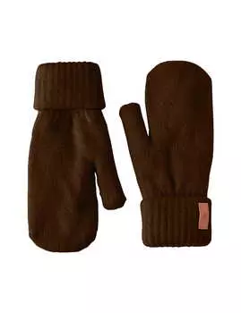 Варежки BabyMocs Vegan, коричневый