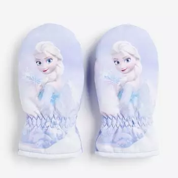 Варежки H&M Disney Frozen Water-repellent Padded, светло-фиолетовый