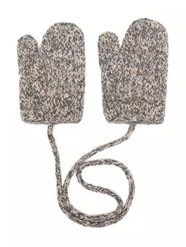 Варежки Maison Margiela Shetland, серый